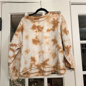 time and tru XL tie dye crewneck